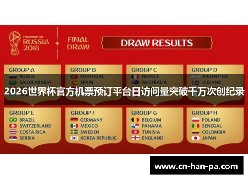 2026世界杯官方机票预订平台日访问量突破千万次创纪录